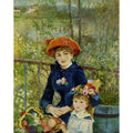Two Sisters (On the Terrace) Painting