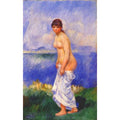 Standing bather 2 by Pierre Auguste Renoir