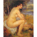 Landscape with female bathers by Pierre Auguste Renoir