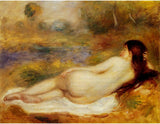 Nude Reclining On The Grass Painting artwork preview