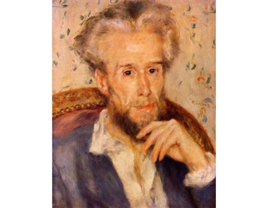 Victor Chocquet by Pierre Auguste Renoir