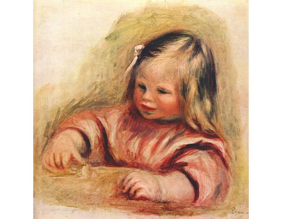 Coco 2 by Pierre Auguste Renoir