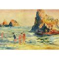 Rocks in Guernsey by Pierre Auguste Renoir