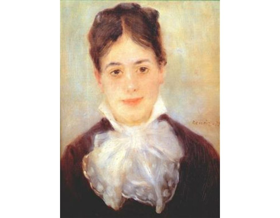 A Young Woman by Pierre Auguste Renoir