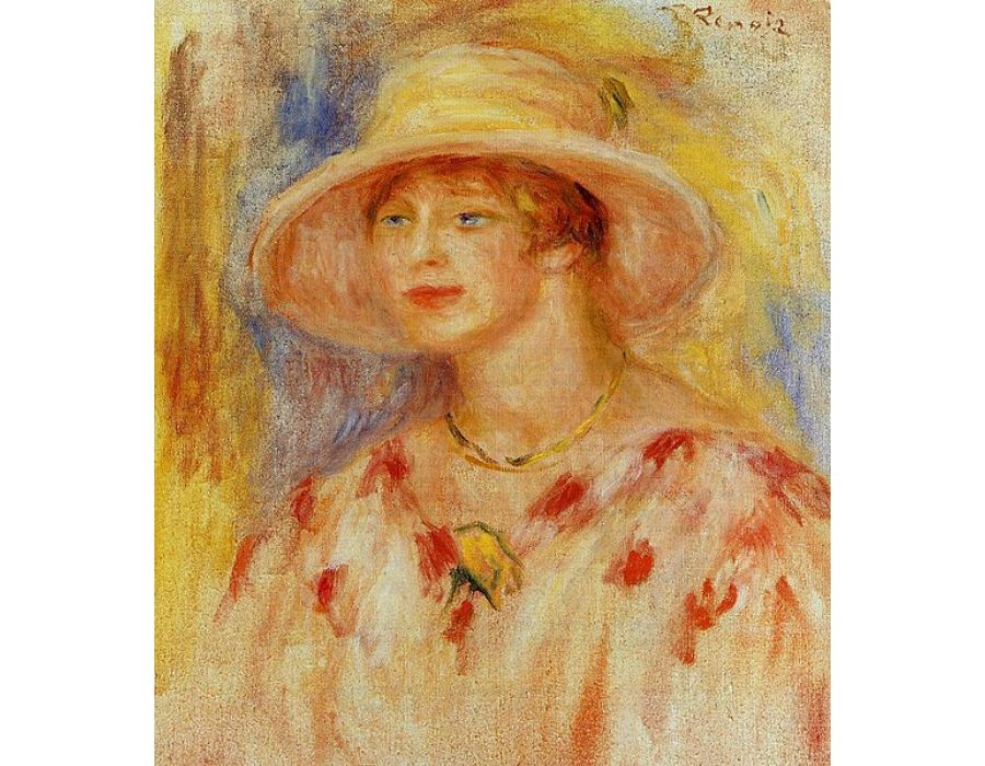 Lydia Sieligmann by Pierre Auguste Renoir
