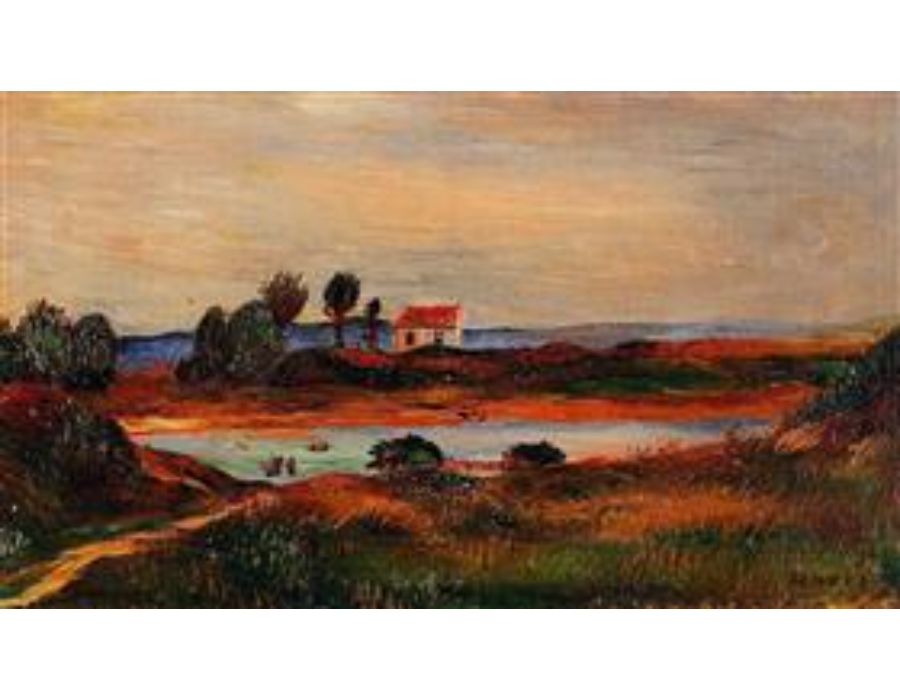 View Of Brittany by Pierre Auguste Renoir