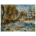 Snowy Landscape  by Pierre Auguste Renoir