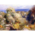 View Of Cannet by Pierre Auguste Renoir