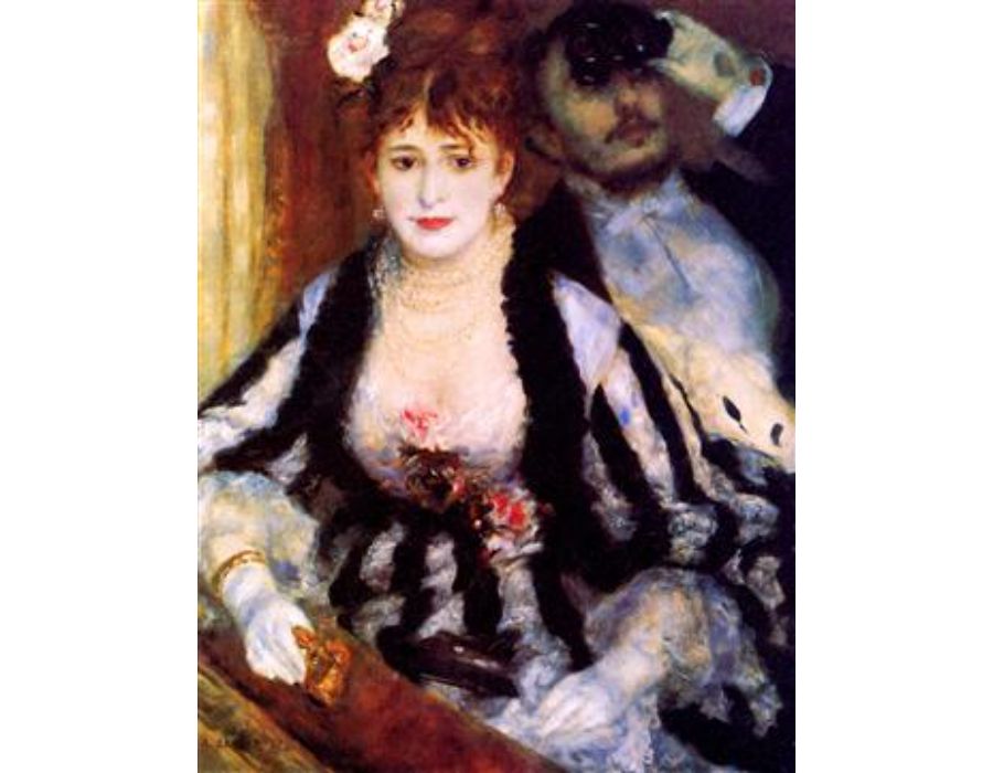 The box by Pierre Auguste Renoir