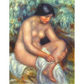 Bather wiping a wound by Pierre Auguste Renoir