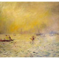 View Of Venice Fog by Pierre Auguste Renoir