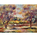Landscape at Grasse by Pierre Auguste Renoir