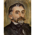 Stephane Mallarme 1 by Pierre Auguste Renoir