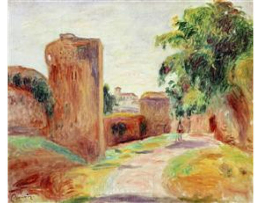 Walls In Spain by Pierre Auguste Renoir
