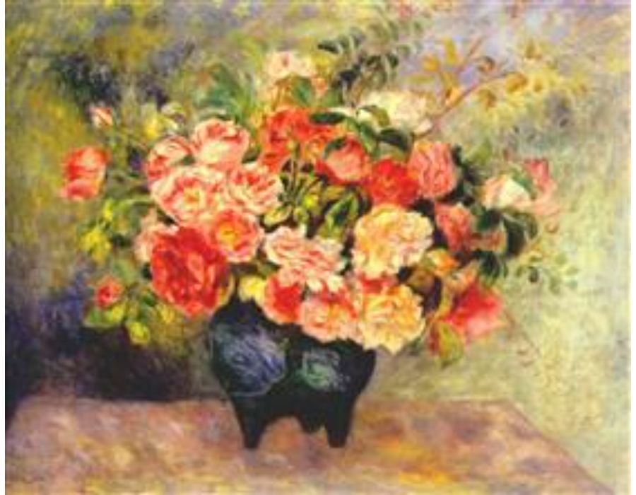 Bouquet of flowers 2 by Pierre Auguste Renoir