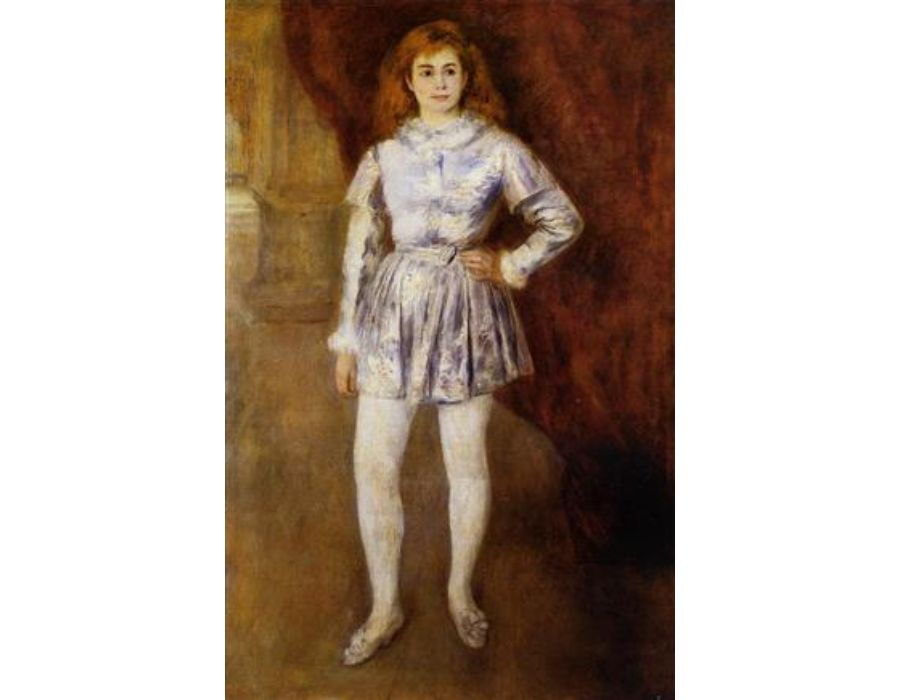 Madame Heriot En Travesti by Pierre Auguste Renoir