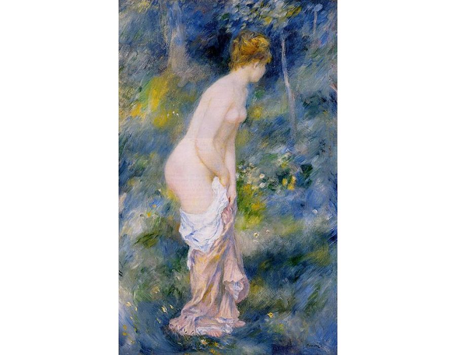 Standing Bather by Pierre Auguste Renoir