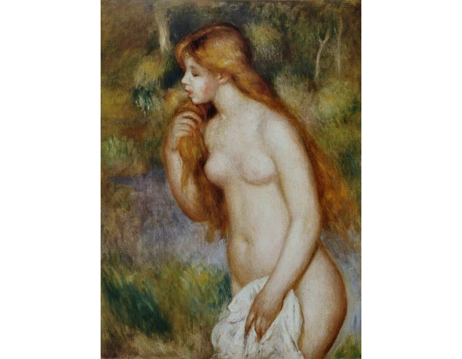 Standing Bather2 by Pierre Auguste Renoir
