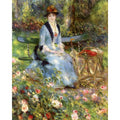 Dans Les Roses (Madame Leon Clapisson) Painting