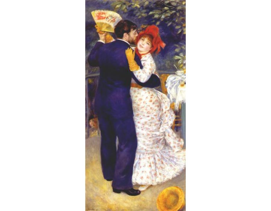 Country Dance by Pierre Auguste Renoir