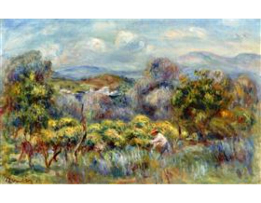 Orange Trees by Pierre Auguste Renoir