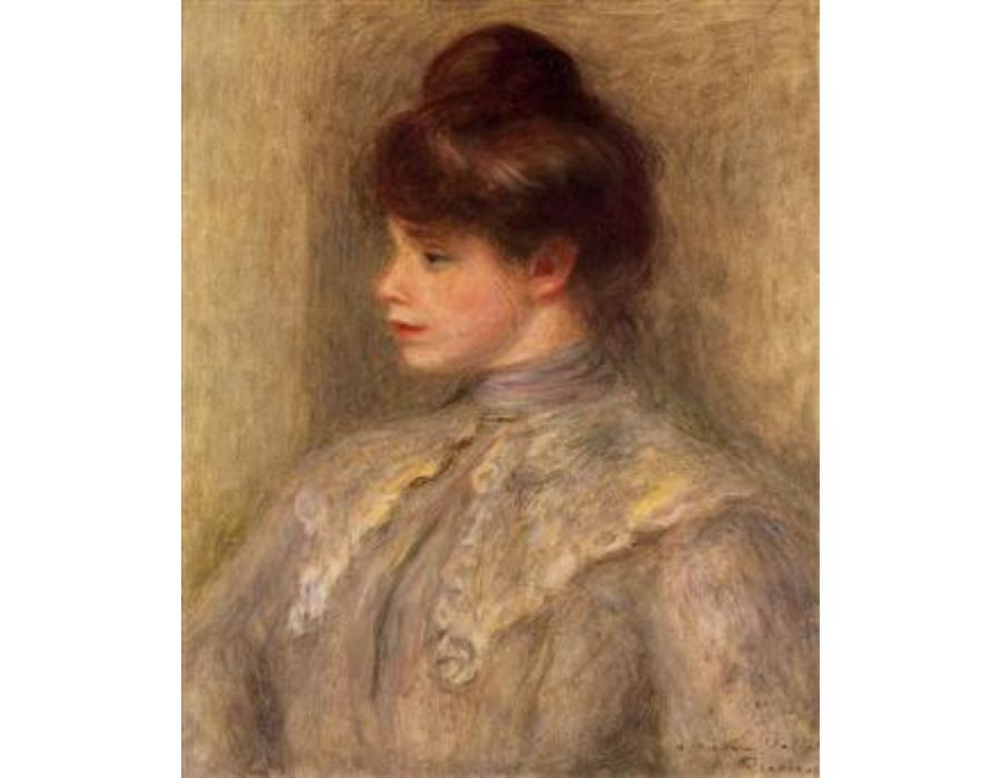 Madame Louis Valtat Nee Suzanne Noel by Pierre Auguste Renoir