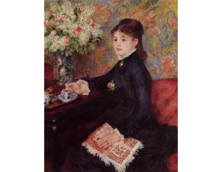 The Cup of Chocolate by Pierre Auguste Renoir
