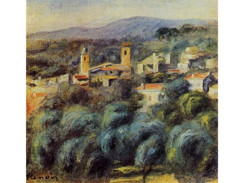 Cros De Cagnes by Pierre Auguste Renoir