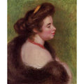 Madame Maurice Denis Nee Jeanne Boudot by Pierre Auguste Renoir