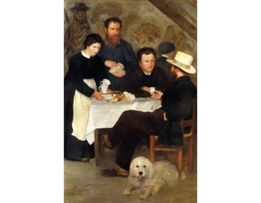 The Inn of Mère Anthony by Pierre Auguste Renoir