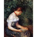 The Reader (Seated Young Woman) by Pierre Auguste Renoir
