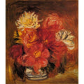 Dahlias by Pierre Auguste Renoir