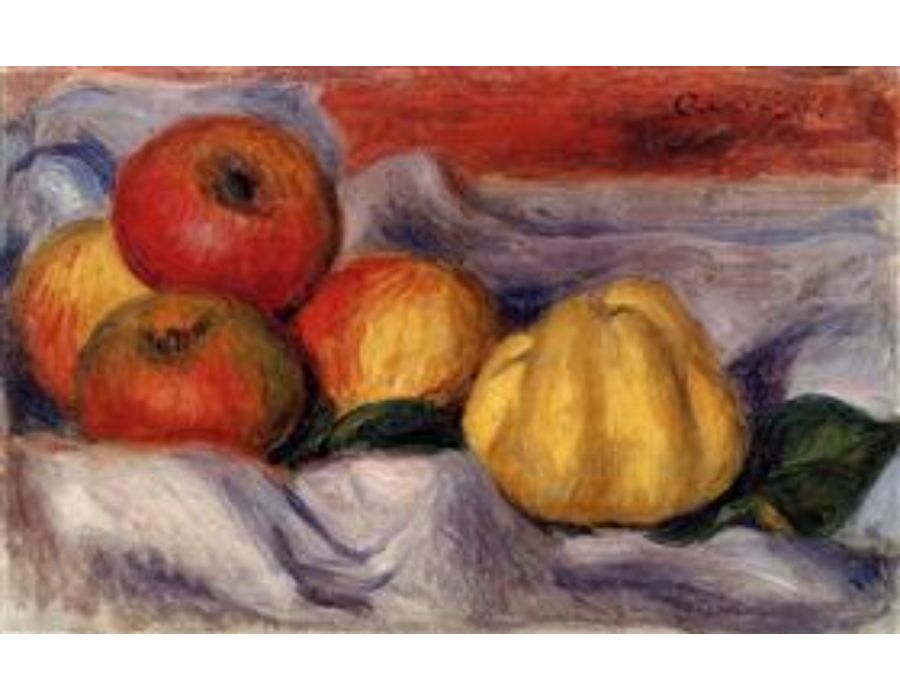 Still Life With Apples by Pierre Auguste Renoir