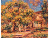 Lime Tree and Farmhouse Painting artwork preview