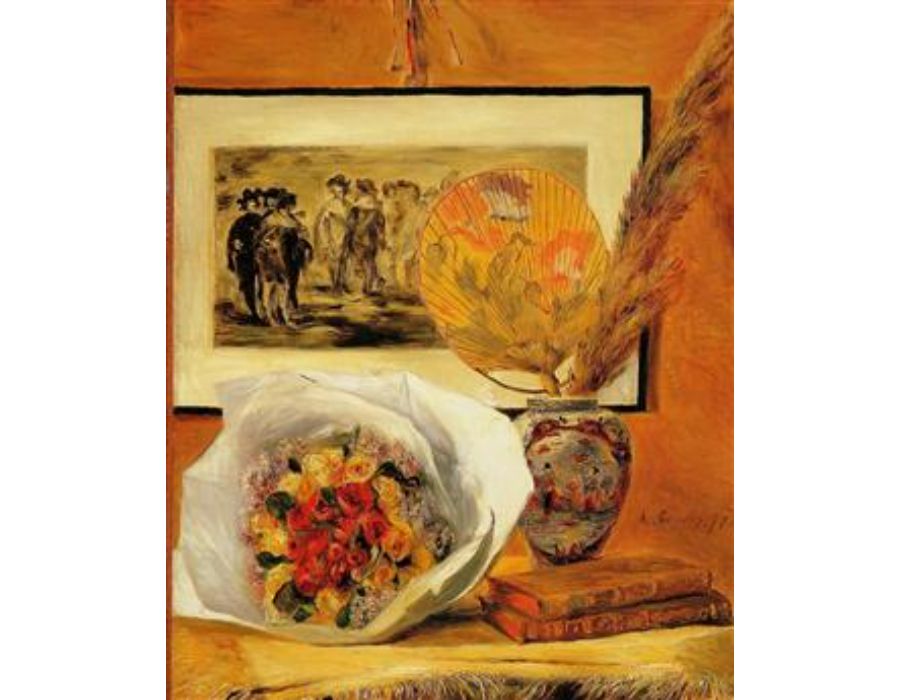 Still Life With Bouquet by Pierre Auguste Renoir