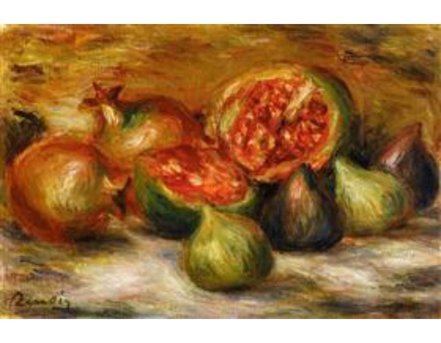 Still Life With Figs by Pierre Auguste Renoir