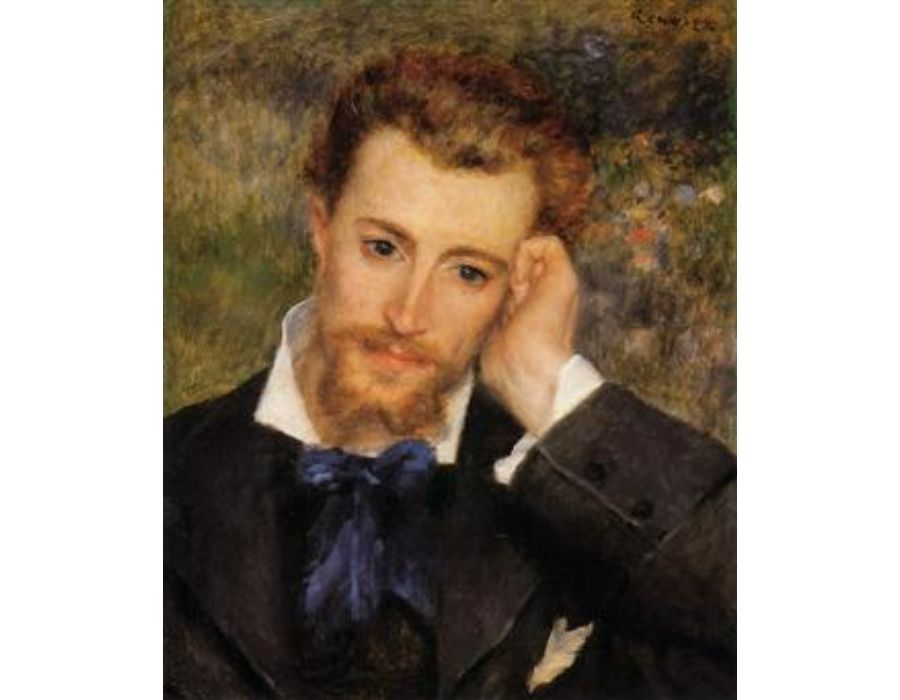 Eugene Murer by Pierre Auguste Renoir