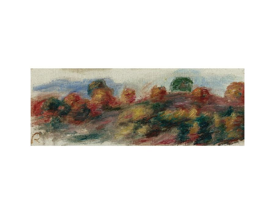 Paysage 8  by Pierre Auguste Renoir