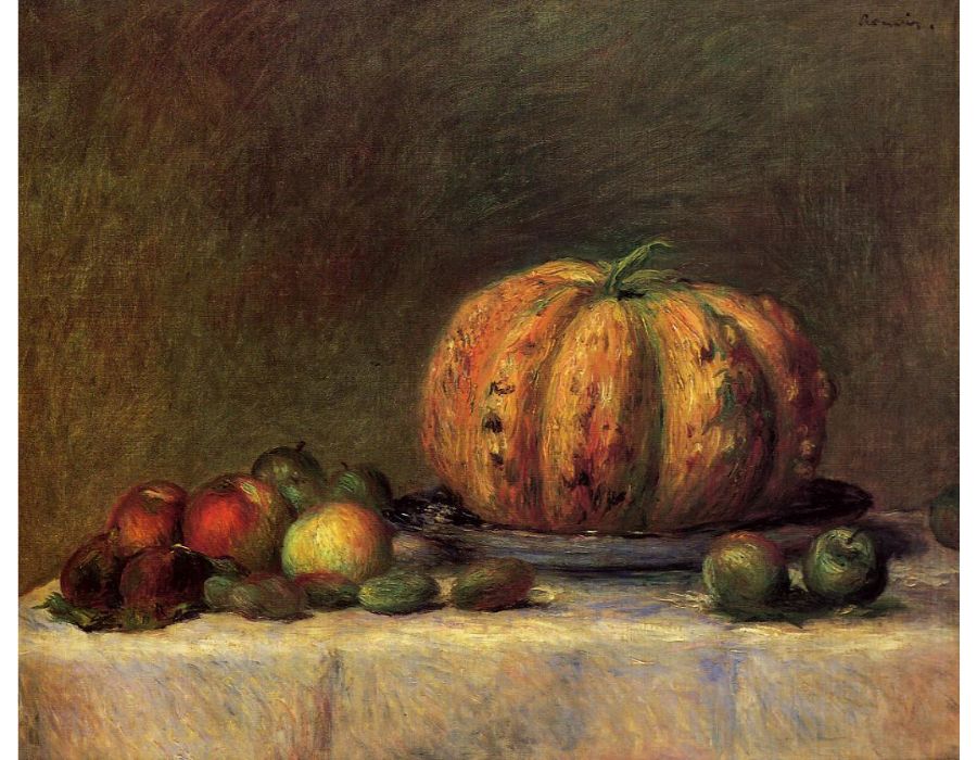 Still Life With Fruit3 by Pierre Auguste Renoir