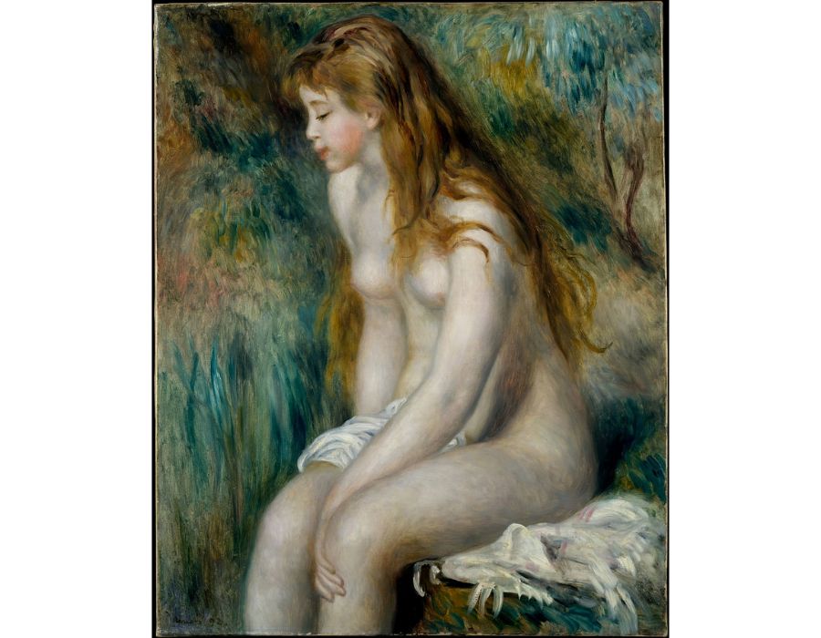 Young bathers by Pierre Auguste Renoir
