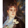 First Portrait Of Madame Georges Charpeitier by Pierre Auguste Renoir