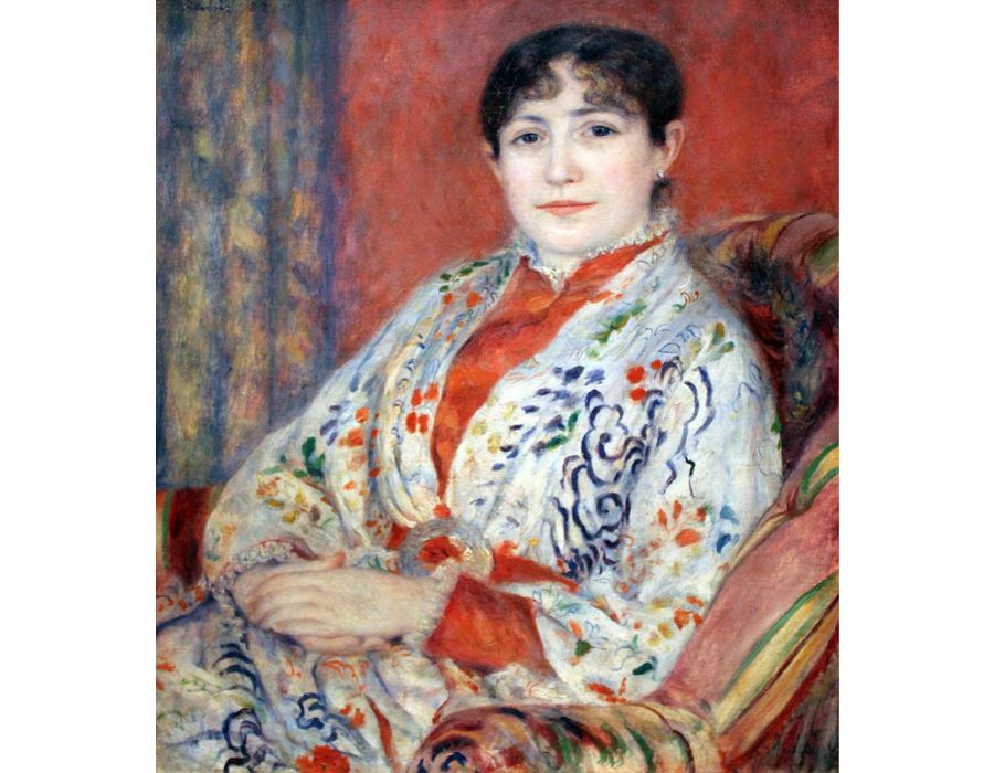 Madame Heriot by Pierre Auguste Renoir