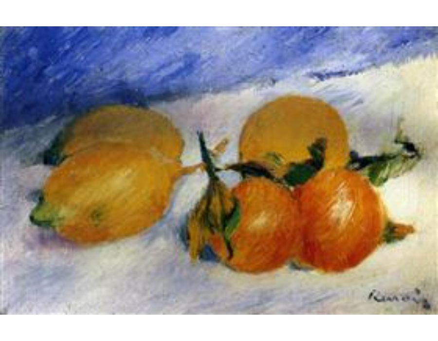 Still Life With Lemons And Oranges by Pierre Auguste Renoir