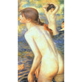 The Large Bathers (detail) by Pierre Auguste Renoir