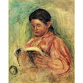 Woman Reading  by Pierre Auguste Renoir