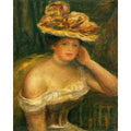 Woman Wearing A Corset by Pierre Auguste Renoir