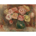 Vase De Fleurs by Pierre Auguste Renoir