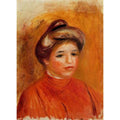 Woman's Head III by Pierre Auguste Renoir