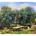 Landscape at Collettes I by Pierre Auguste Renoir