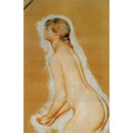 Nude Aka Study For The Large Bathers  by Pierre Auguste Renoir